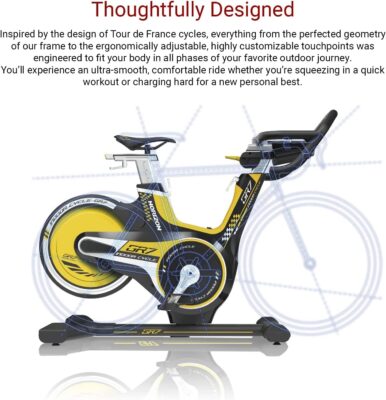 Horizon Fitness GR7 Indoor Cycle Stationary Exercise Bike with Magnetic Resistance - Product Info
